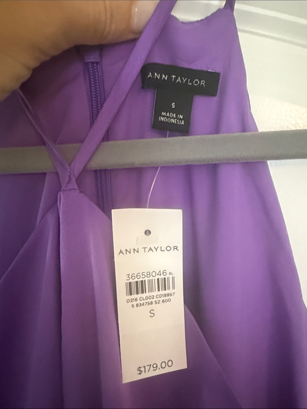 Ann Taylor Violet Halter-Style Maxi Dress - Picture 3 of 3
